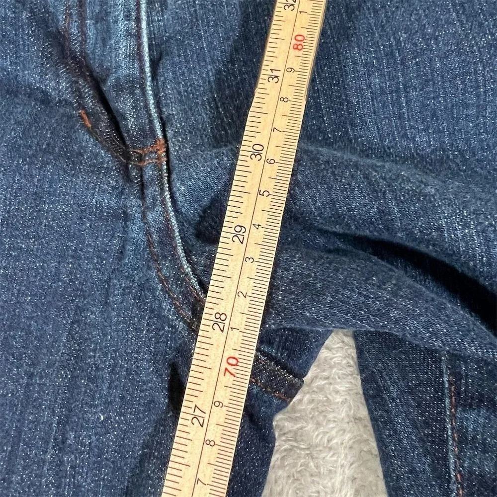 Eileen Fisher Bootcut Jeans‎ Women's 10P Blue Dark Wash Mid Rise 5-Pocket